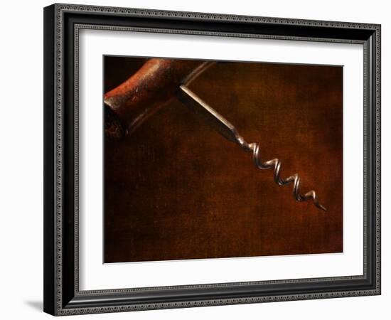 Old-Fashioned Corkscrew-Steve Lupton-Framed Photographic Print