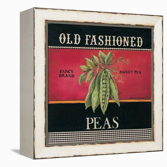 Old Fashioned Peas-Kimberly Poloson-Framed Stretched Canvas