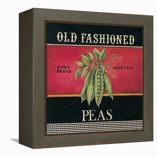 Old Fashioned Peas-Kimberly Poloson-Framed Stretched Canvas