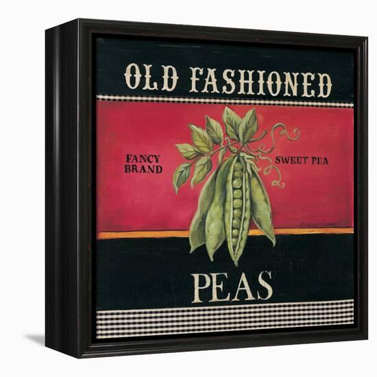 Old Fashioned Peas-Kimberly Poloson-Framed Stretched Canvas