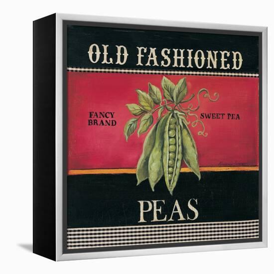 Old Fashioned Peas-Kimberly Poloson-Framed Stretched Canvas