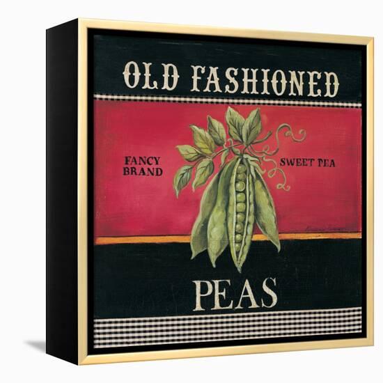 Old Fashioned Peas-Kimberly Poloson-Framed Stretched Canvas