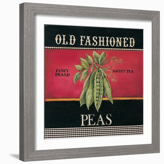 Old Fashioned Peas-Kimberly Poloson-Framed Art Print