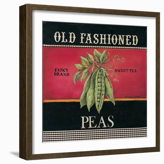 Old Fashioned Peas-Kimberly Poloson-Framed Art Print