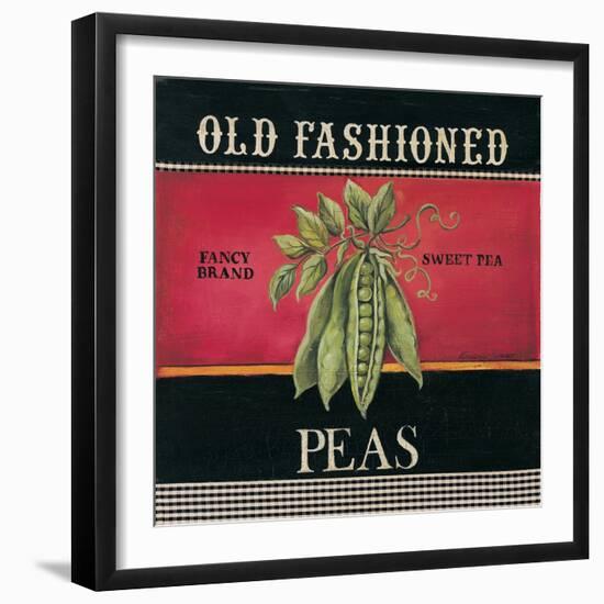 Old Fashioned Peas-Kimberly Poloson-Framed Art Print