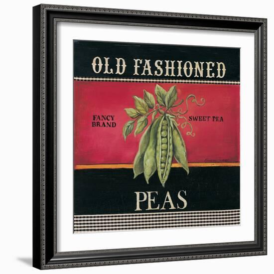 Old Fashioned Peas-Kimberly Poloson-Framed Art Print