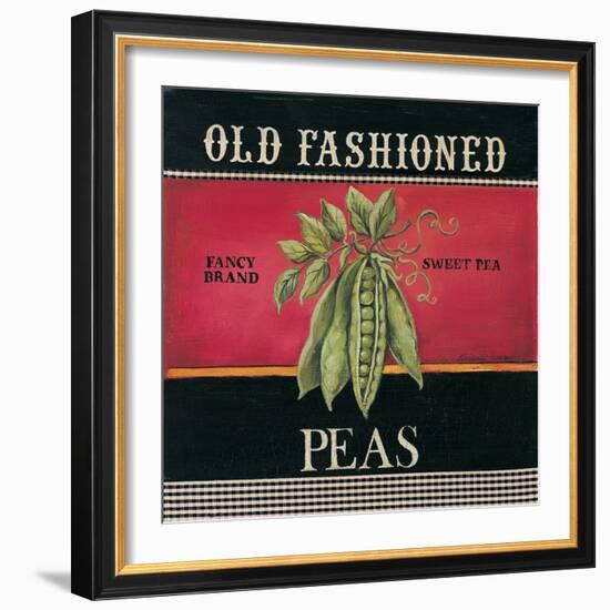 Old Fashioned Peas-Kimberly Poloson-Framed Art Print