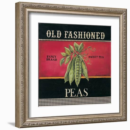 Old Fashioned Peas-Kimberly Poloson-Framed Art Print