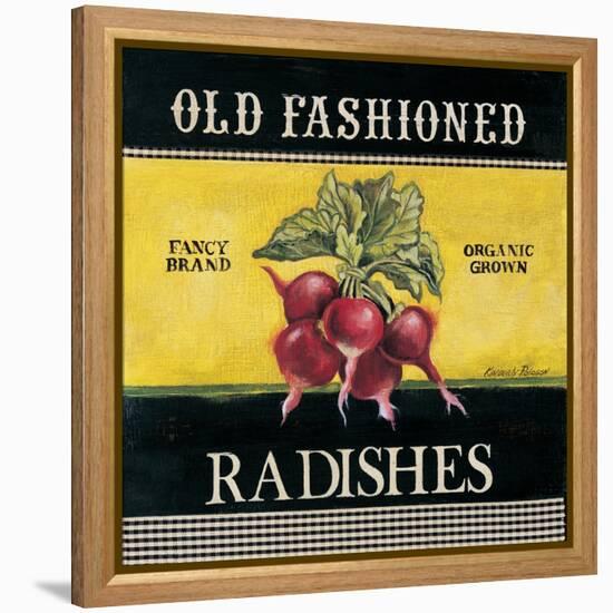 Old Fashioned Radishes-Kimberly Poloson-Framed Stretched Canvas