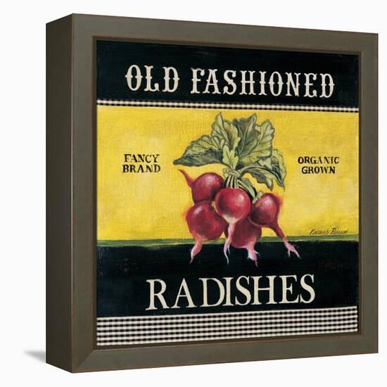 Old Fashioned Radishes-Kimberly Poloson-Framed Stretched Canvas