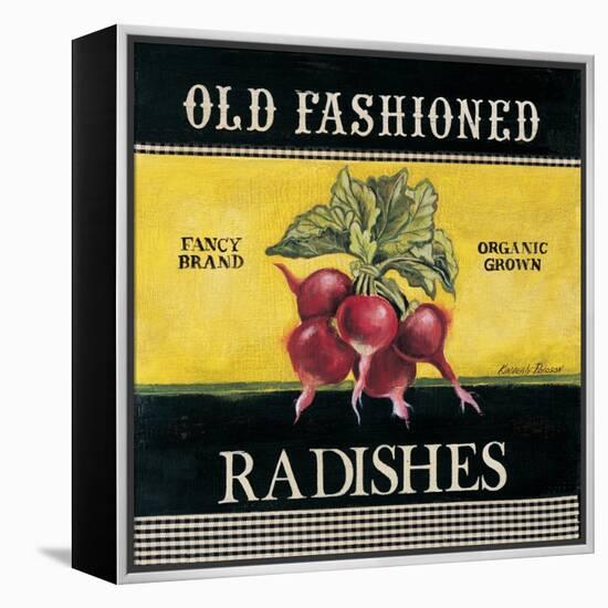 Old Fashioned Radishes-Kimberly Poloson-Framed Stretched Canvas