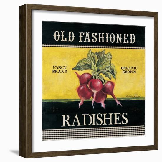 Old Fashioned Radishes-Kimberly Poloson-Framed Art Print