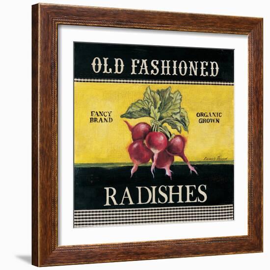 Old Fashioned Radishes-Kimberly Poloson-Framed Art Print