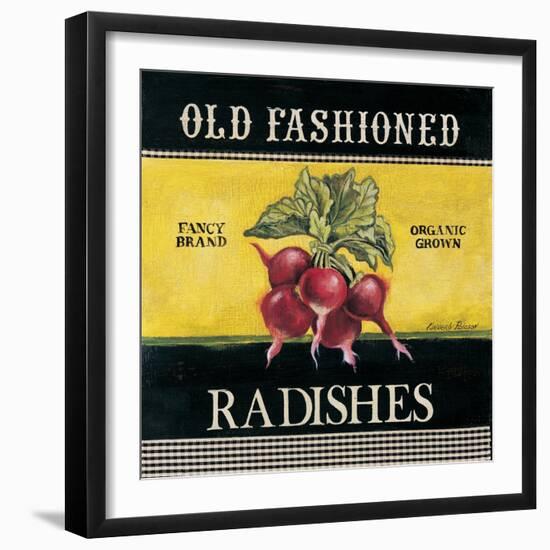 Old Fashioned Radishes-Kimberly Poloson-Framed Art Print