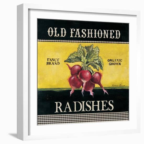 Old Fashioned Radishes-Kimberly Poloson-Framed Art Print