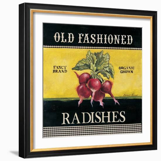 Old Fashioned Radishes-Kimberly Poloson-Framed Art Print