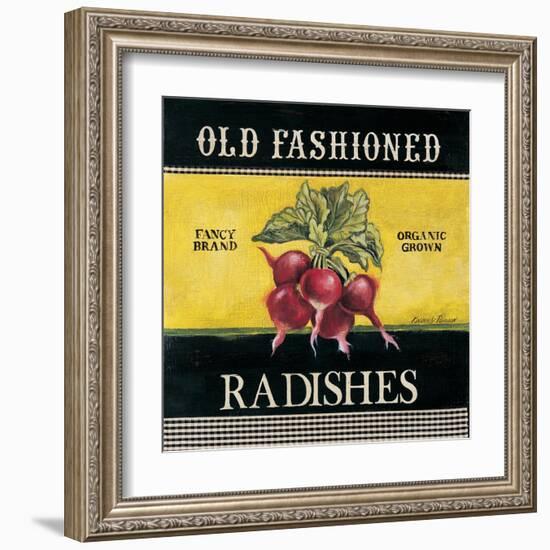 Old Fashioned Radishes-Kimberly Poloson-Framed Art Print