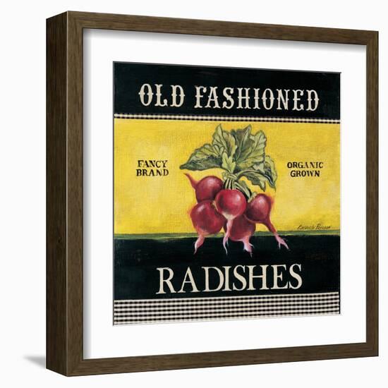 Old Fashioned Radishes-Kimberly Poloson-Framed Art Print