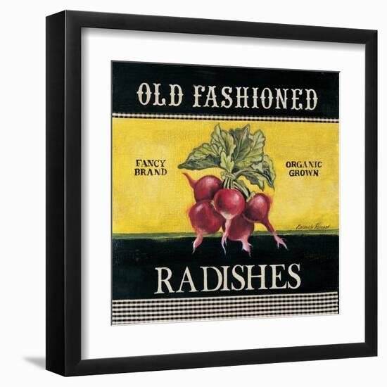 Old Fashioned Radishes-Kimberly Poloson-Framed Art Print