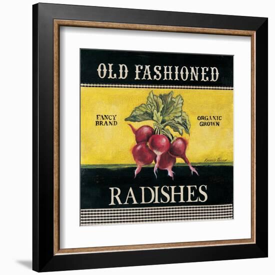 Old Fashioned Radishes-Kimberly Poloson-Framed Art Print