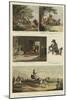 Old Fashioned Sporting Pictures, and the Road in Byegone Days-Thomas Rowlandson-Mounted Giclee Print