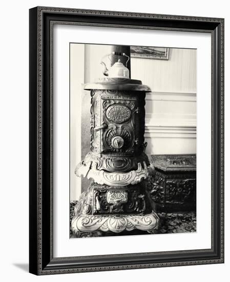 Old Fashioned Stove-Mindy Sommers-Framed Giclee Print
