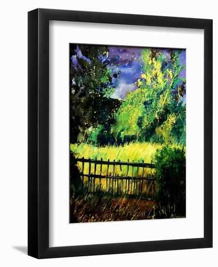 Old fence-Pol Ledent-Framed Art Print