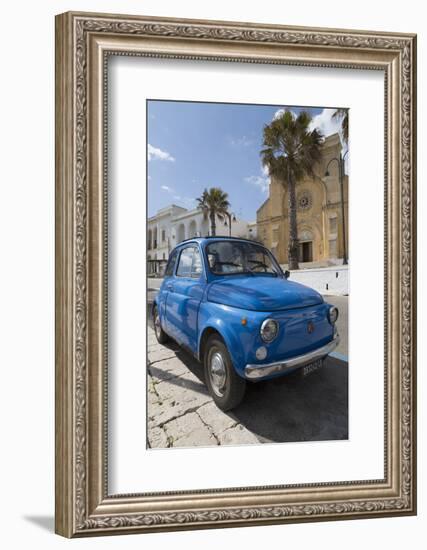 Old Fiat in Santa Cesarea Terme, Puglia, Italy, Europe-Martin-Framed Photographic Print