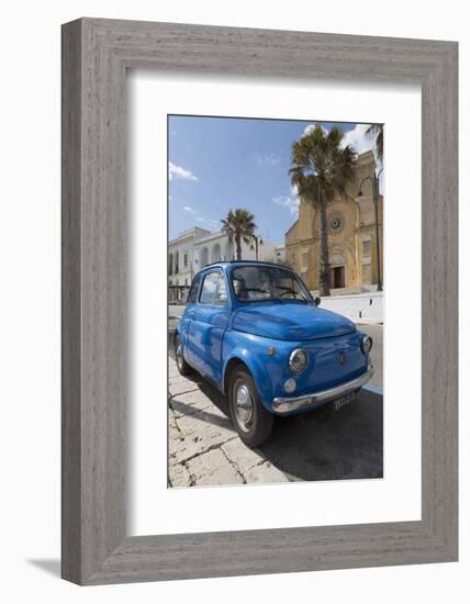 Old Fiat in Santa Cesarea Terme, Puglia, Italy, Europe-Martin-Framed Photographic Print