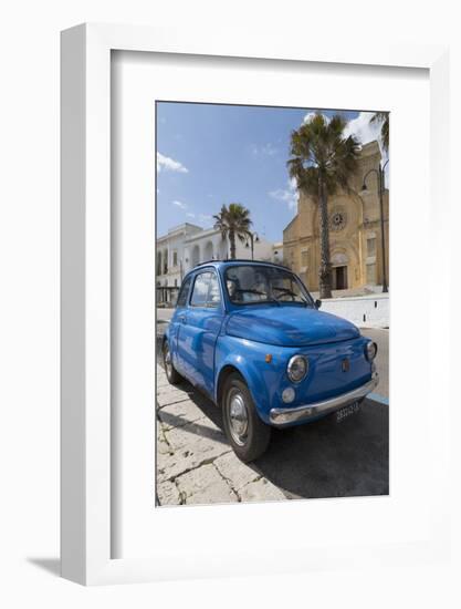 Old Fiat in Santa Cesarea Terme, Puglia, Italy, Europe-Martin-Framed Photographic Print