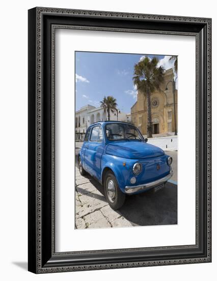 Old Fiat in Santa Cesarea Terme, Puglia, Italy, Europe-Martin-Framed Photographic Print