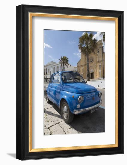 Old Fiat in Santa Cesarea Terme, Puglia, Italy, Europe-Martin-Framed Photographic Print