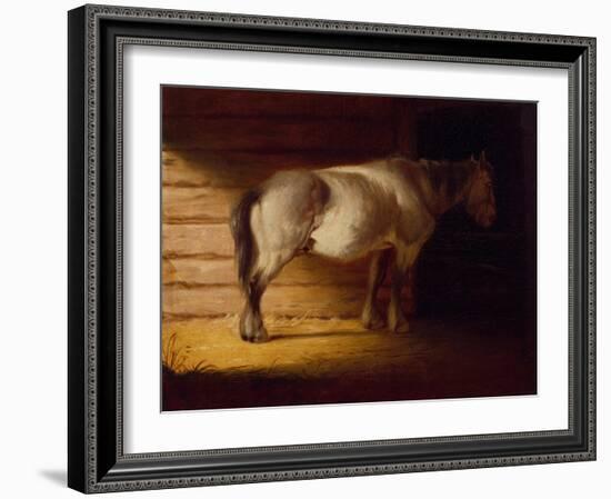 Old Field Horse, by 1856-George Caleb Bingham-Framed Giclee Print