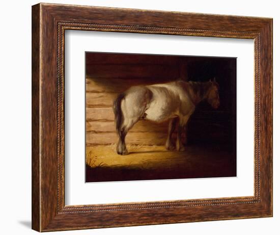 Old Field Horse, by 1856-George Caleb Bingham-Framed Giclee Print