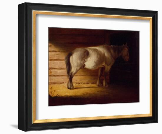 Old Field Horse, by 1856-George Caleb Bingham-Framed Giclee Print