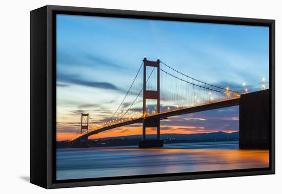 Old (First) Severn Bridge, Avon, England, United Kingdom, Europe-Billy Stock-Framed Premier Image Canvas