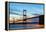 Old (First) Severn Bridge, Avon, England, United Kingdom, Europe-Billy Stock-Framed Premier Image Canvas