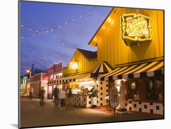 Old Fisherman's Grotto Restaurant on Fisherman's Wharf, Monterey, California, United States of Amer-Richard Cummins-Mounted Photographic Print