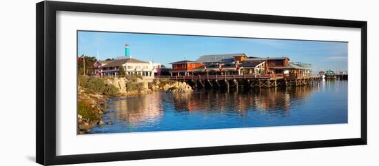 Old Fisherman's Wharf, Monterey, California, Usa-null-Framed Photographic Print