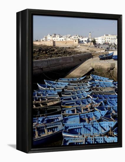 Old Fishing Port, Essaouira, the Historic City of Mogador, Morocco, North Africa, Africa-De Mann Jean-Pierre-Framed Premier Image Canvas