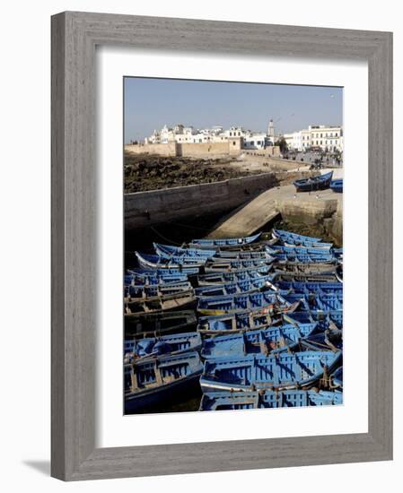 Old Fishing Port, Essaouira, the Historic City of Mogador, Morocco, North Africa, Africa-De Mann Jean-Pierre-Framed Photographic Print