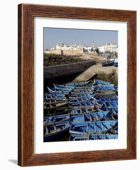 Old Fishing Port, Essaouira, the Historic City of Mogador, Morocco, North Africa, Africa-De Mann Jean-Pierre-Framed Photographic Print