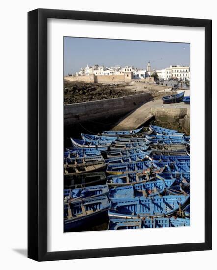 Old Fishing Port, Essaouira, the Historic City of Mogador, Morocco, North Africa, Africa-De Mann Jean-Pierre-Framed Photographic Print