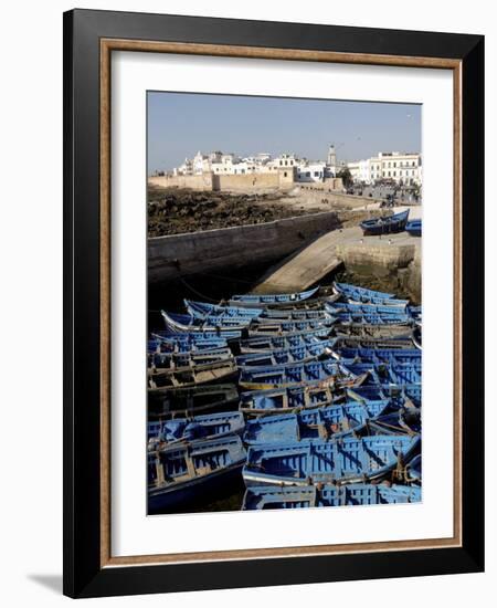 Old Fishing Port, Essaouira, the Historic City of Mogador, Morocco, North Africa, Africa-De Mann Jean-Pierre-Framed Photographic Print