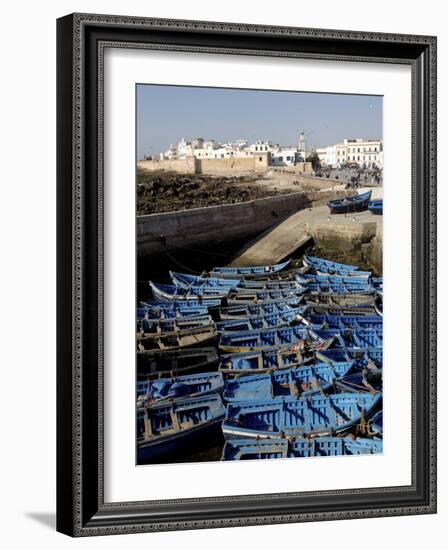 Old Fishing Port, Essaouira, the Historic City of Mogador, Morocco, North Africa, Africa-De Mann Jean-Pierre-Framed Photographic Print