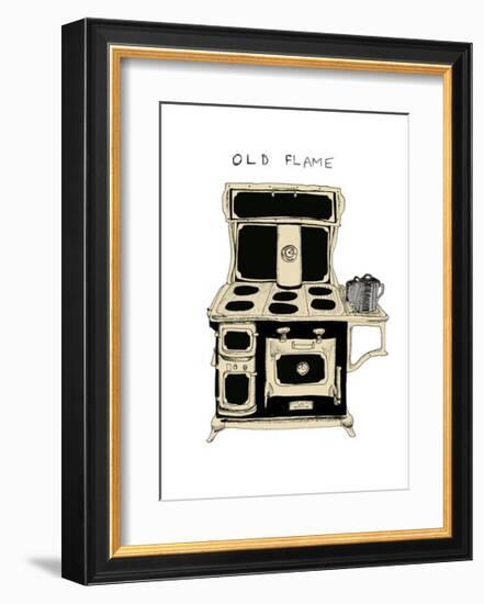 Old Flame-Urban Cricket-Framed Giclee Print