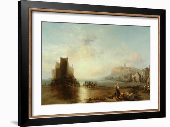 Old Folkestone, 1866-James Webb-Framed Giclee Print