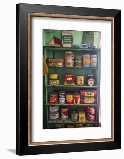 Old Food Conserves in the Port Lockroy Research Station, Antarctica, Polar Regions-Michael Runkel-Framed Photographic Print