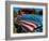 Old Ford Truck Painted with American Flag Pattern, Rockland, Maine, Usa-Bill Bachmann-Framed Photographic Print