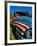 Old Ford Truck Painted with American Flag Pattern, Rockland, Maine, Usa-Bill Bachmann-Framed Photographic Print